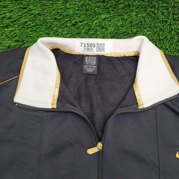 NIKE LB-23 Jacket 2XL 30x29 Baggy Lebron-James Black White - Picture 10 of 16